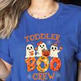 Toddler Boo Crew Halloween Costume For Teacher Kids Women's Heather T-Shirt Heather True Royal