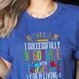Toddler Negotiator Preschool Teacher Humor Babysitters Women's Heather T-Shirt Heather True Royal