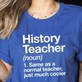 History Teacher Definition Back To School First Day Women's Heather T-Shirt Heather True Royal History Teacher Definition Back To School First Day Women's Heather T-Shirt Heather True Royal