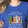 History Teacher I Read The Constitution For The Articles For Men Women Women's Heather T-Shirt Heather True Royal History Teacher I Read The Constitution For The Articles For Men Women Women's Heather T-Shirt Heather True Royal
