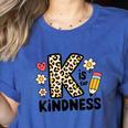 Unity Day Design Kindness Orange Teacher Kids Be Kind Women's Heather T-Shirt Heather True Royal Unity Day Design Kindness Orange Teacher Kids Be Kind Women's Heather T-Shirt Heather True Royal