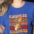Unity Day Orange Kindness Teacher Bow Anti Bullying Be Kind Women's Heather T-Shirt Heather True Royal Unity Day Orange Kindness Teacher Bow Anti Bullying Be Kind Women's Heather T-Shirt Heather True Royal
