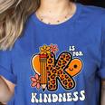 Unity Day Shirt Kindness Orange Teacher Kids Be Kind Women's Heather T-Shirt Heather True Royal Unity Day Shirt Kindness Orange Teacher Kids Be Kind Women's Heather T-Shirt Heather True Royal