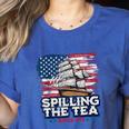 US History Teacher Boston Spilling The Tea Since 1773 Women's Heather T-Shirt Heather True Royal US History Teacher Boston Spilling The Tea Since 1773 Women's Heather T-Shirt Heather True Royal