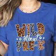 Wild About Pre-K Teacher Student First Day Of Kindergarten Women's Heather T-Shirt Heather True Royal Wild About Pre-K Teacher Student First Day Of Kindergarten Women's Heather T-Shirt Heather True Royal