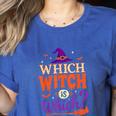 Which Witch Is Which Halloween For Women Men English Teacher Women's Heather T-Shirt Heather True Royal Which Witch Is Which Halloween For Women Men English Teacher Women's Heather T-Shirt Heather True Royal