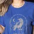 Without The Dark We Never See The Stars Teacher Women's Heather T-Shirt Heather True Royal Without The Dark We Never See The Stars Teacher Women's Heather T-Shirt Heather True Royal