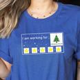 I Am Working For Christmas Break Special Education Teacher Women's Heather T-Shirt Heather True Royal I Am Working For Christmas Break Special Education Teacher Women's Heather T-Shirt Heather True Royal