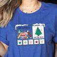I Am Working For Christmas Break Special Education Teacher Women's Heather T-Shirt Heather True Royal