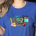 Y'All Gonna LEARN Today Back To School Teacher Appreciation Women's Heather T-Shirt Heather True Royal Y'All Gonna LEARN Today Back To School Teacher Appreciation Women's Heather T-Shirt Heather True Royal
