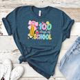 100 Days Of School Preppy 100th Day Of School Teachers Girls Women's Heather T-Shirt Heather Deep Teal 100 Days Of School Preppy 100th Day Of School Teachers Girls Women's Heather T-Shirt Heather Deep Teal
