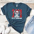 100 Days Smarter 101st Day School Dalmatian Dog Teacher Kids Women's Heather T-Shirt Heather Deep Teal 100 Days Smarter 101st Day School Dalmatian Dog Teacher Kids Women's Heather T-Shirt Heather Deep Teal