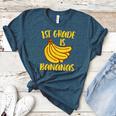 1st Grade Is Bananas Teacher Teaching Back To School Women's Heather T-Shirt Heather Deep Teal 1st Grade Is Bananas Teacher Teaching Back To School Women's Heather T-Shirt Heather Deep Teal