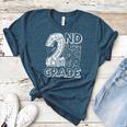 2nd Grade Typography Team 2nd Grade Teacher Back To School Women's Heather T-Shirt Heather Deep Teal 2nd Grade Typography Team 2nd Grade Teacher Back To School Women's Heather T-Shirt Heather Deep Teal