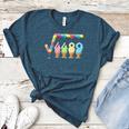 67 Ice Cream Drip Meme Square Root 4489 Slang Teacher Math Women's Heather T-Shirt Heather Deep Teal