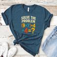 67 Meme Pemdas Elementary Math Teacher Brainrot Joke Women's Heather T-Shirt Heather Deep Teal