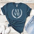 67 Roman Numerals Meme History Teacher Vintage History Women's Heather T-Shirt Heather Deep Teal