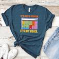 AAC Awareness AAC Teacher It's Not A Screen It's My Voice Men Women Women's Heather T-Shirt Heather Deep Teal