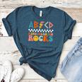ABCD Kindergarten Rocks Back To School Teacher Kindergarten Women's Heather T-Shirt Heather Deep Teal
