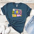 ABCD Pre-K Rocks Back To School PreK Kindergarten Teacher Women's Heather T-Shirt Heather Deep Teal ABCD Pre-K Rocks Back To School PreK Kindergarten Teacher Women's Heather T-Shirt Heather Deep Teal
