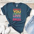 Admit It You Low Key Love 6th Grade Bruh Teacher Squad Life Women's Heather T-Shirt Heather Deep Teal Admit It You Low Key Love 6th Grade Bruh Teacher Squad Life Women's Heather T-Shirt Heather Deep Teal