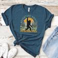 Adventure Awaits Bigfoot Teacher Kindergarten Back To School Women's Heather T-Shirt Heather Deep Teal Adventure Awaits Bigfoot Teacher Kindergarten Back To School Women's Heather T-Shirt Heather Deep Teal