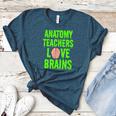 Anatomy Teachers Love Brains Halloween Teacher Costume Shirt Women's Heather T-Shirt Heather Deep Teal Anatomy Teachers Love Brains Halloween Teacher Costume Shirt Women's Heather T-Shirt Heather Deep Teal