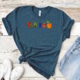Back To School Cute Hungry Lover Fruits Teacher Women's Heather T-Shirt Heather Deep Teal Back To School Cute Hungry Lover Fruits Teacher Women's Heather T-Shirt Heather Deep Teal