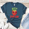 Back To School Math Is My Jam Math Teacher Women's Heather T-Shirt Heather Deep Teal Back To School Math Is My Jam Math Teacher Women's Heather T-Shirt Heather Deep Teal