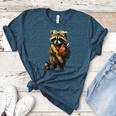 Back To School Raccoon Teachers Student Kids Women's Heather T-Shirt Heather Deep Teal Back To School Raccoon Teachers Student Kids Women's Heather T-Shirt Heather Deep Teal