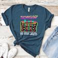 Back To School Retro Technology Is My Jam 80's Teacher Women's Heather T-Shirt Heather Deep Teal Back To School Retro Technology Is My Jam 80's Teacher Women's Heather T-Shirt Heather Deep Teal