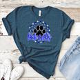 Blue Bobcats School Spirit Coquette Bow Mascot Teacher Women's Heather T-Shirt Heather Deep Teal Blue Bobcats School Spirit Coquette Bow Mascot Teacher Women's Heather T-Shirt Heather Deep Teal