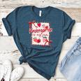 Bow Strawberry Kindergarten Is My Jam Teacher Kinder Team Women's Heather T-Shirt Heather Deep Teal Bow Strawberry Kindergarten Is My Jam Teacher Kinder Team Women's Heather T-Shirt Heather Deep Teal