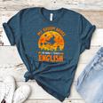 My Broom Broke So Now I Teach English Halloween Teacher Women's Heather T-Shirt Heather Deep Teal My Broom Broke So Now I Teach English Halloween Teacher Women's Heather T-Shirt Heather Deep Teal