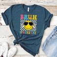 Bruh It's Fri-Yay Friday Weekend Smile Face Teacher Student Women's Heather T-Shirt Heather Deep Teal Bruh It's Fri-Yay Friday Weekend Smile Face Teacher Student Women's Heather T-Shirt Heather Deep Teal
