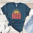 Buenos Dias Spanish Teacher Appreciation Back To School Women's Heather T-Shirt Heather Deep Teal