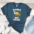 Bumble Bee Squad Honey Bumblebee Teacher Team Group Women's Heather T-Shirt Heather Deep Teal Bumble Bee Squad Honey Bumblebee Teacher Team Group Women's Heather T-Shirt Heather Deep Teal