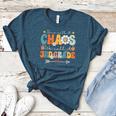 Some Call It Chaos We Call It 3rd Grade Third Grade Teachers Men Women Kids Women's Heather T-Shirt Heather Deep Teal