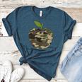Camo Apple Camouflage Clothing School Student Camo Teacher Men Women Kids Women's Heather T-Shirt Heather Deep Teal