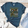 Camo Team 2nd Grade Squad Back To School Teacher Kids Boys Women's Heather T-Shirt Heather Deep Teal