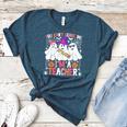 You Can't Scare Me I'm A Teacher Halloween Women's Heather T-Shirt Heather Deep Teal