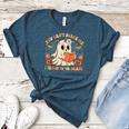 You Can't Scare Me I Teach Fifth Grade Halloween Teacher Women's Heather T-Shirt Heather Deep Teal