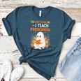 You Cant Scare Me I Teach Preschool Halloween Teacher Women's Heather T-Shirt Heather Deep Teal You Cant Scare Me I Teach Preschool Halloween Teacher Women's Heather T-Shirt Heather Deep Teal