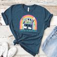 Career In Modeling AAC Teacher SLP SPED Communication Autism Women's Heather T-Shirt Heather Deep Teal