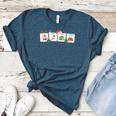 Christmas Santa Special Education SPED Teacher Xmas PJ Women's Heather T-Shirt Heather Deep Teal