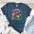 Christmas Sped Teacher Tis The Season For Inclusion Women Women's Heather T-Shirt Heather Deep Teal