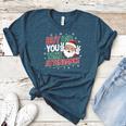 Christmas Teacher Surprise Did You Take Attendance Women's Heather T-Shirt Heather Deep Teal Christmas Teacher Surprise Did You Take Attendance Women's Heather T-Shirt Heather Deep Teal
