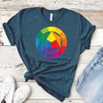 Color Wheel Palette Shirt Artist Painter Art Teacher Tshirt Women's Heather T-Shirt Heather Deep Teal Color Wheel Palette Shirt Artist Painter Art Teacher Tshirt Women's Heather T-Shirt Heather Deep Teal