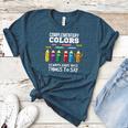 Complementary Colors Pun Artist Art Teacher T-Shirt Women's Heather T-Shirt Heather Deep Teal Complementary Colors Pun Artist Art Teacher T-Shirt Women's Heather T-Shirt Heather Deep Teal