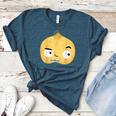 The Cool Bean Good Egg Teacher Halloween Costume Food Group Women's Heather T-Shirt Heather Deep Teal